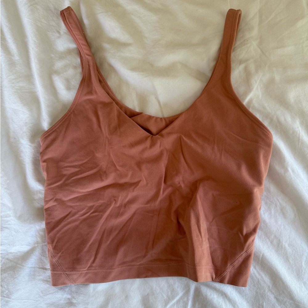 Lululemon Align Rust Tank Top